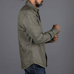 IndigoferaRyman Carson Denim Shirt GreenShirtBritish Parts Lucerne