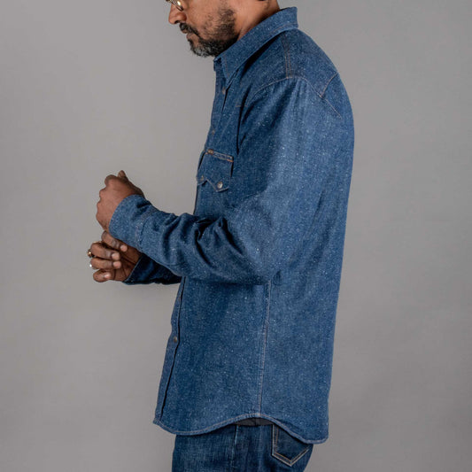 IndigoferaRyman Neppy Denim ShirtShirtBritish Parts Lucerne