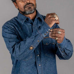 IndigoferaRyman Neppy Denim ShirtShirtBritish Parts Lucerne