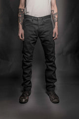 IndigoferaSwearengen Hickory Stripe Twill 12oz gray blackPantsBritish Parts Lucerne