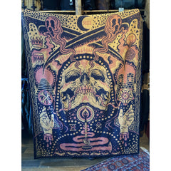 IndigoferaTarot XIII wool blanketBritish Parts Lucerne