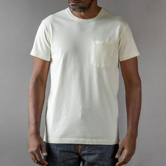 IndigoferaWilson Pocket Tee in Cocatoo whiteT-ShirtBritish Parts Lucerne