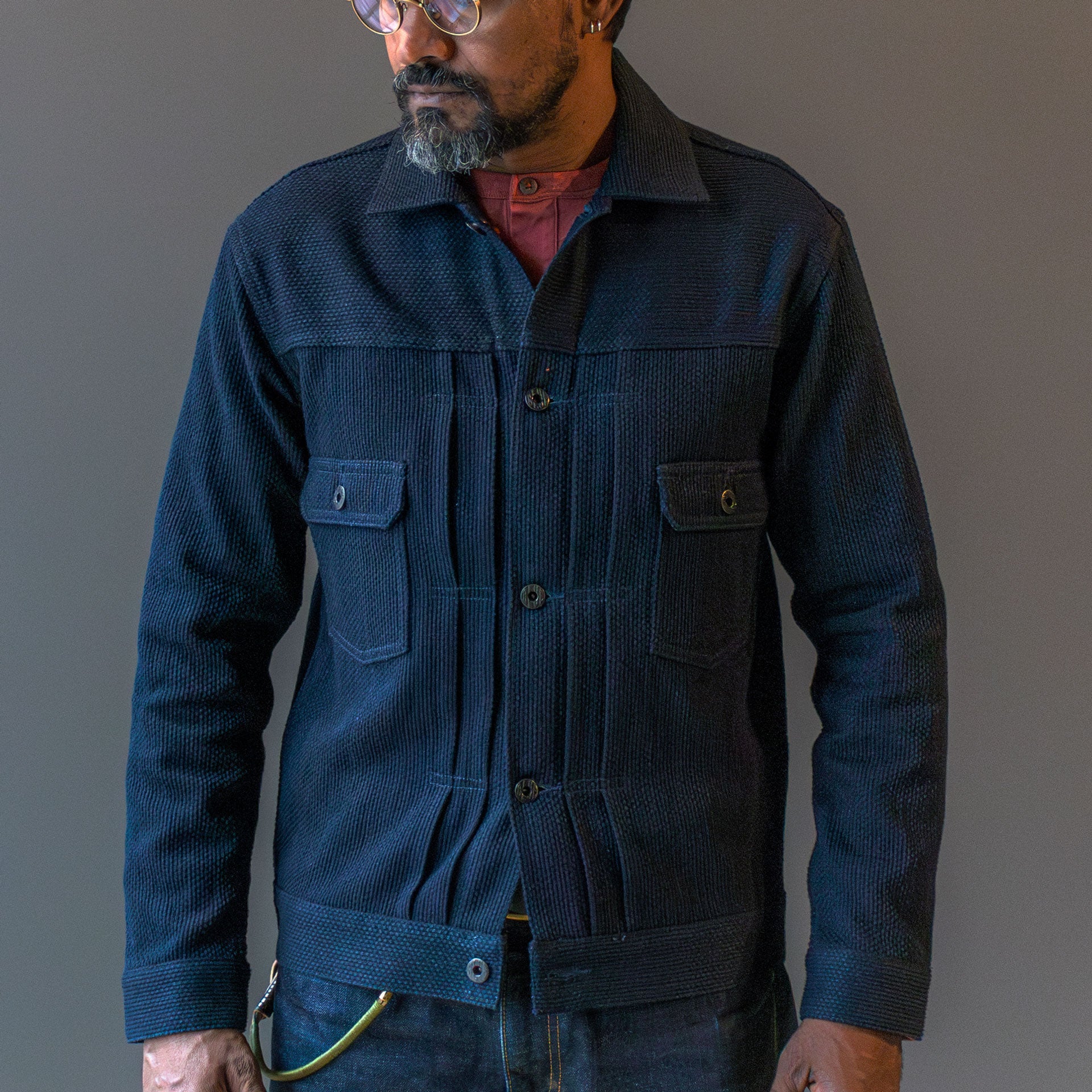 Japan Blue JeansSashiko Type2 JacketShirtBritish Parts Lucerne