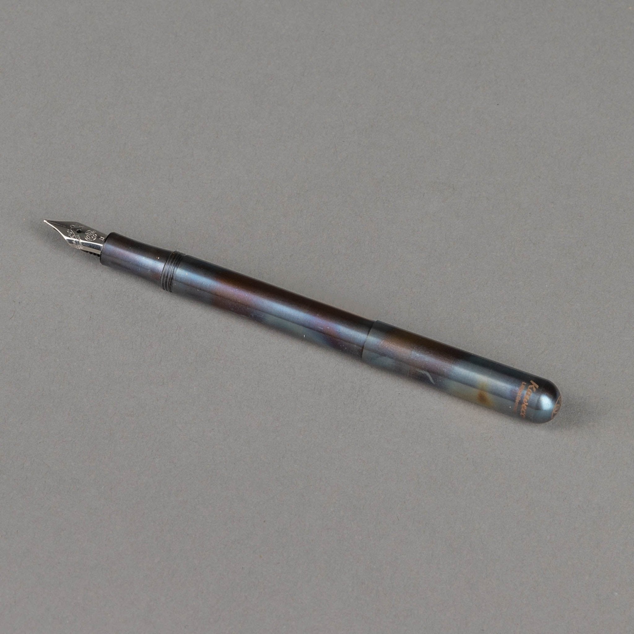 KawecoFountain pen Liliput stainless steel FireblueWriting instrumentsBritish Parts Lucerne