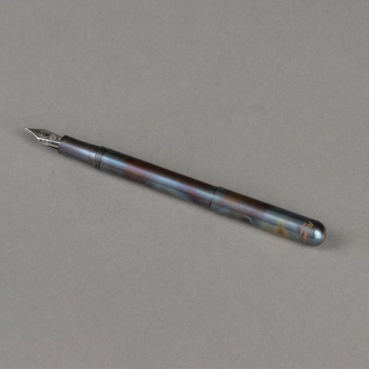 KawecoFountain pen Liliput stainless steel FireblueWriting instrumentsBritish Parts Lucerne