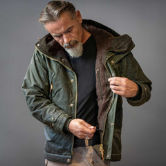 Manifattura CeccarelliMountain Jacket 7003 - WX Dark Green (Fleece Lining)JacketsBritish Parts Lucerne