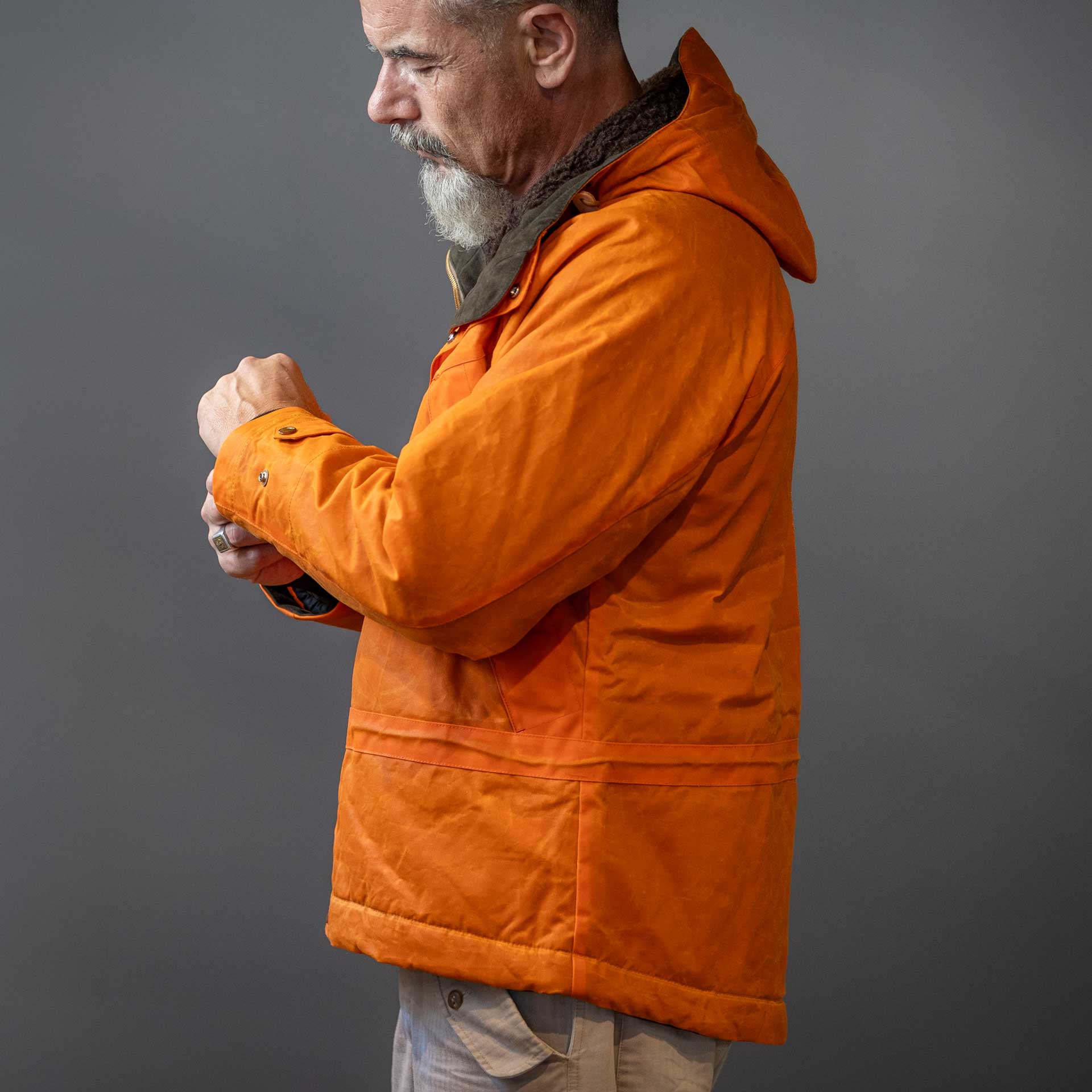 Manifattura CeccarelliMountain Jacket 7003 - WX Orange (Fleece Lining)JacketsBritish Parts Lucerne