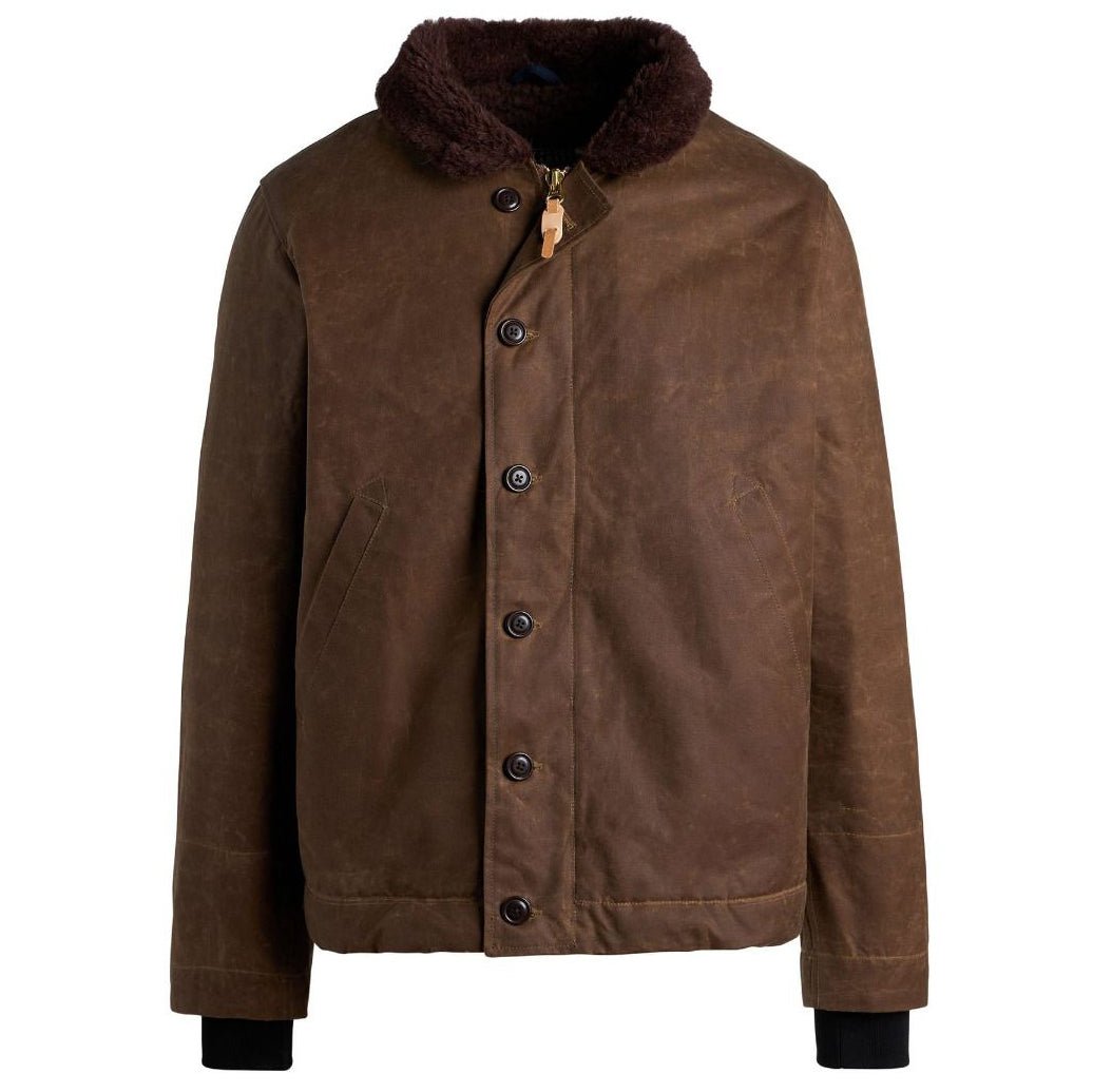 Manifattura CeccarelliNew Deck Jacket 7061 - WX Dark TanJacketsBritish Parts Lucerne