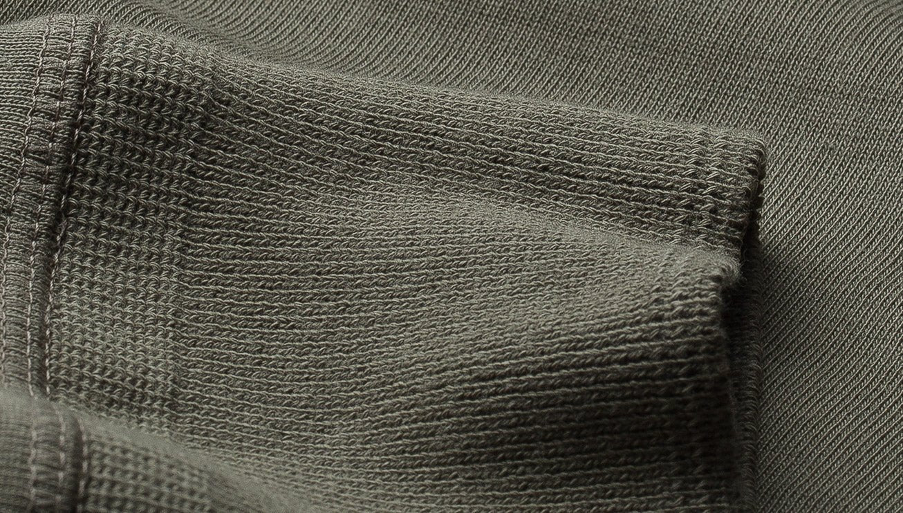 Merz b. Schwanen206 Button placket shirt olive (Army)HenleyBritish Parts Lucerne