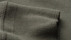 Merz b. Schwanen206 Button placket shirt olive (Army)HenleyBritish Parts Lucerne