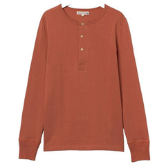 Merz b. Schwanen206 Button placket shirt SunsetHenleyBritish Parts Lucerne