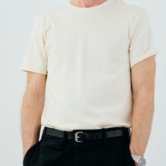 Merz b. SchwanenClassic round neck T-shirt 215 naturalT-shirtBritish Parts Lucerne