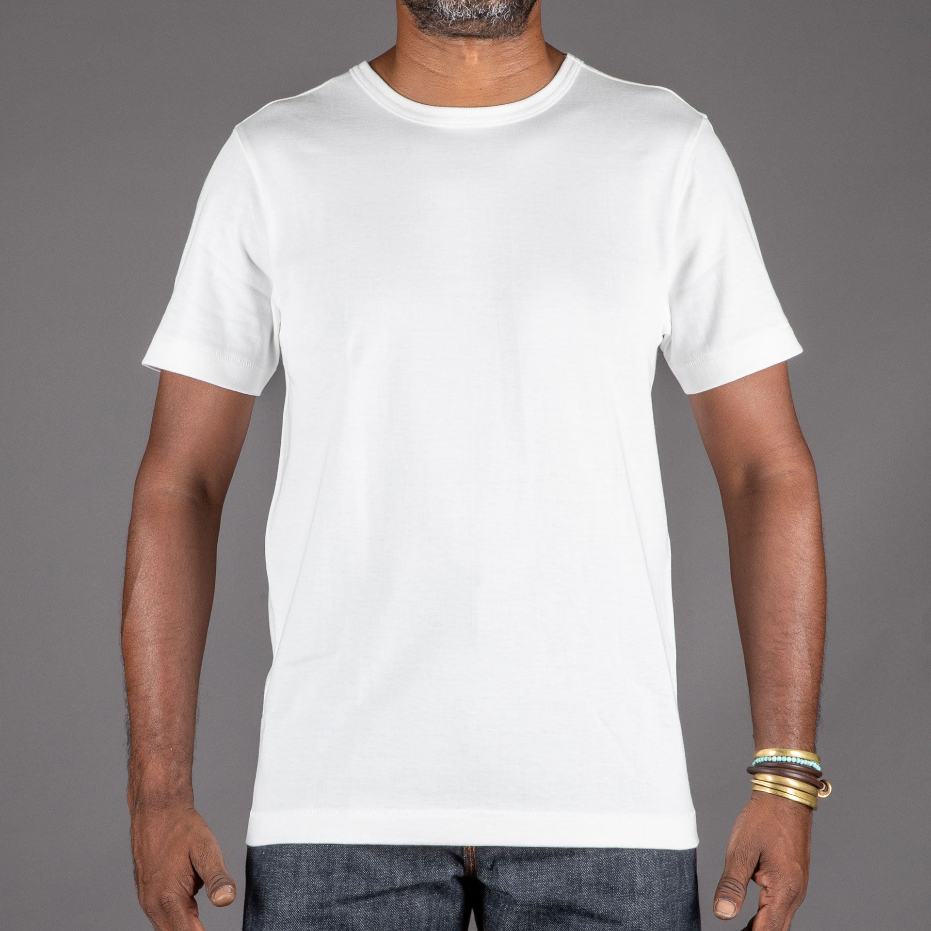 Merz b. SchwanenClassic round neck T-shirt 215 whiteT-shirtBritish Parts Lucerne