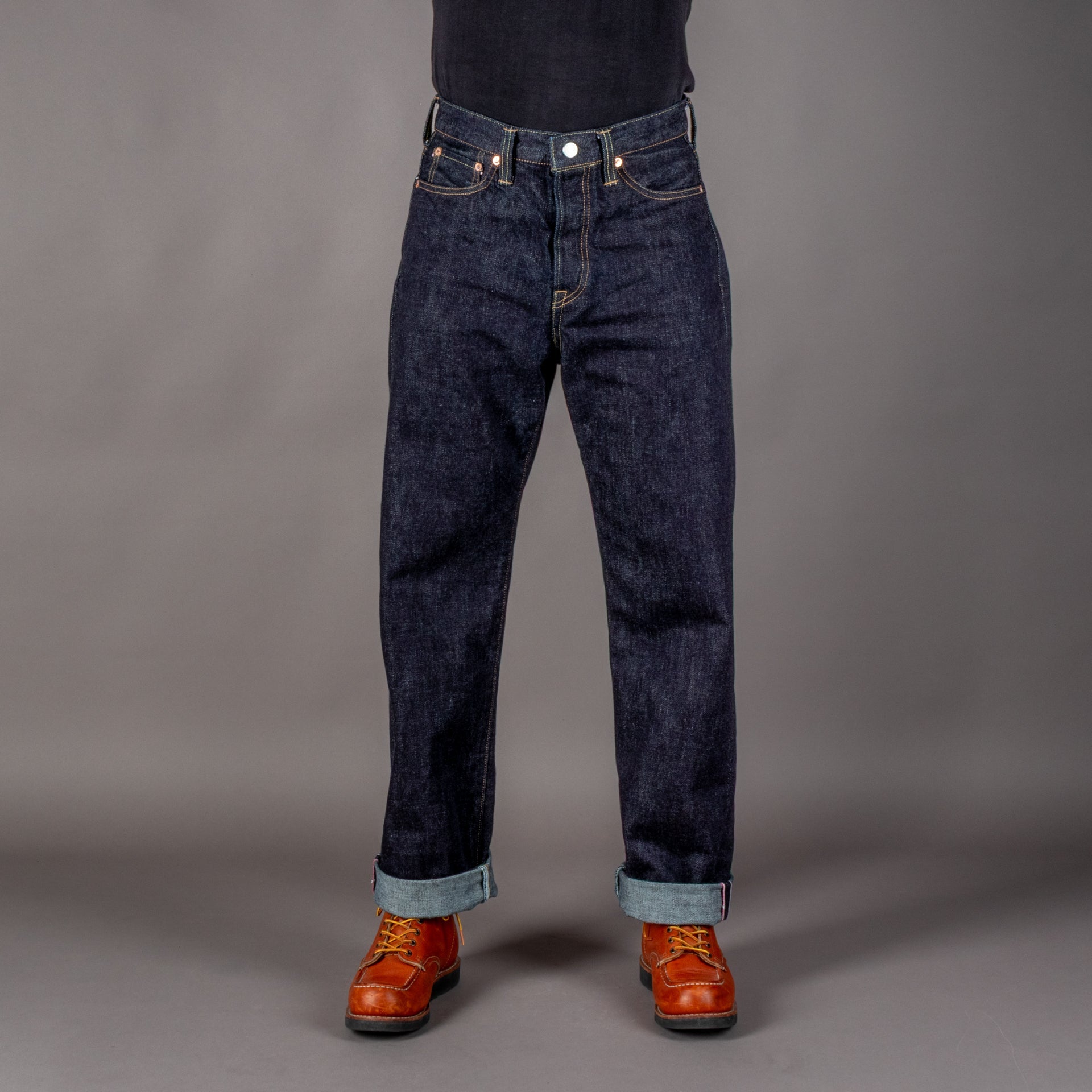 MOMOTARO100 Classic Straight Jeans 15.7ozPantsBritish Parts Lucerne