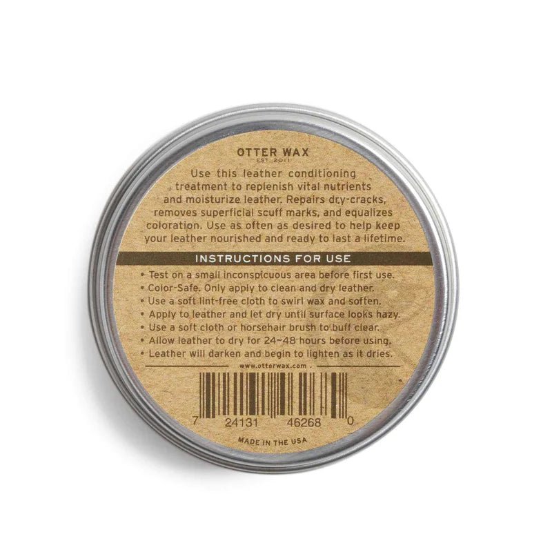 Otter WaxLeather Salve (Conditioner) 60g (2oz)Leather CareBritish Parts Lucerne