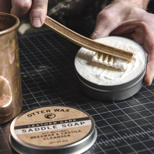 Otter WaxSaddle Soap (leather cleaning)Leather careBritish Parts Lucerne