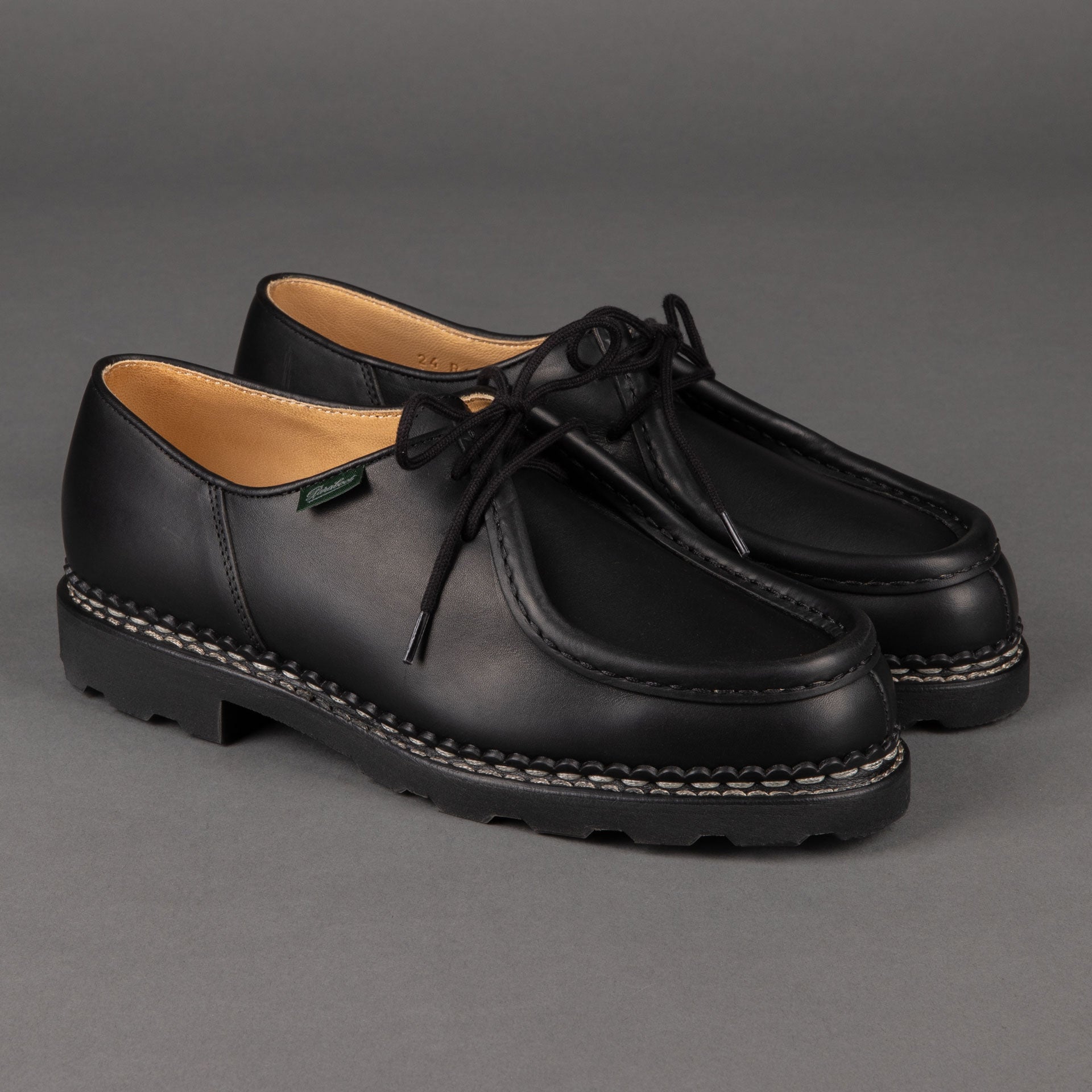 ParabootMichael Lisse NoirShoesBritish Parts Lucerne