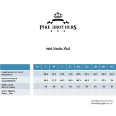 Pike Brothers1905 Hauler Vest Smoke grayVestsBritish Parts Lucerne