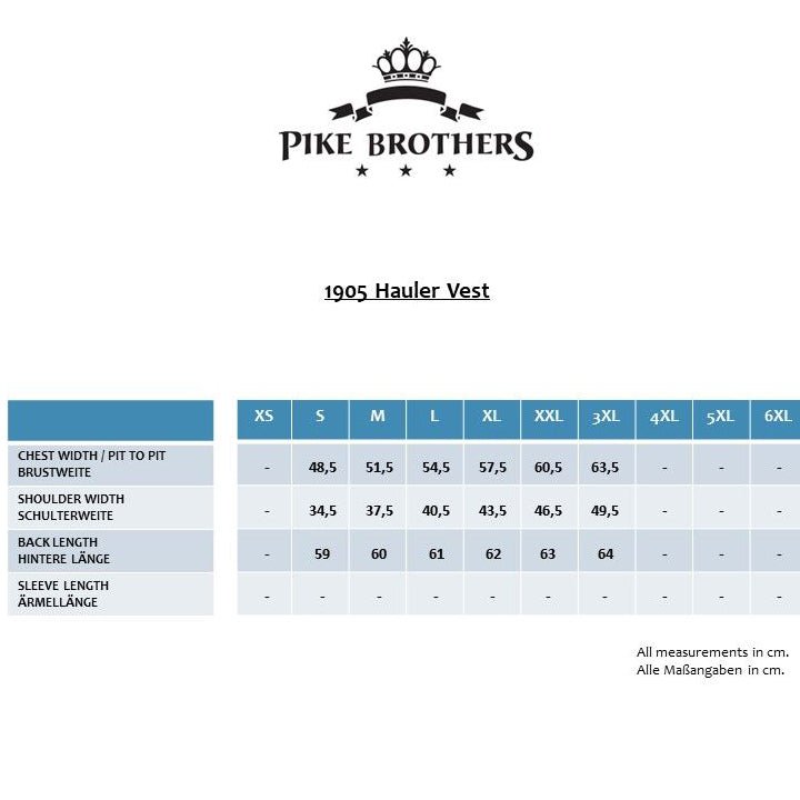 Pike Brothers1905 Hauler Vest Upland BrownVestsBritish Parts Lucerne