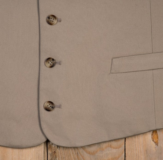 Pike Brothers1923 Buccaneer Vest Cav. Twill BeigeVestBritish Parts Lucerne