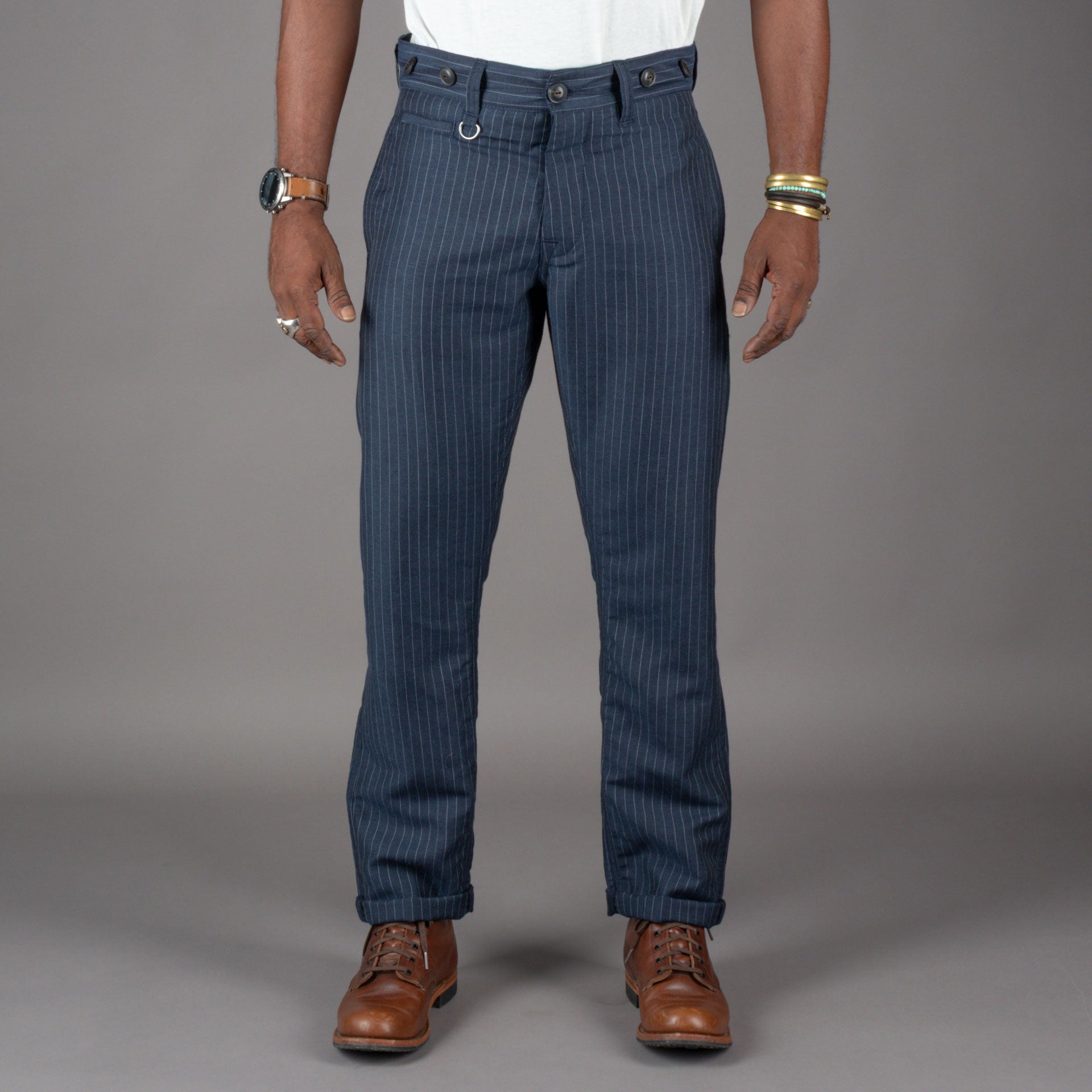 Pike Brothers1923 Buccanoy Pants Chicago BluePantsBritish Parts Lucerne