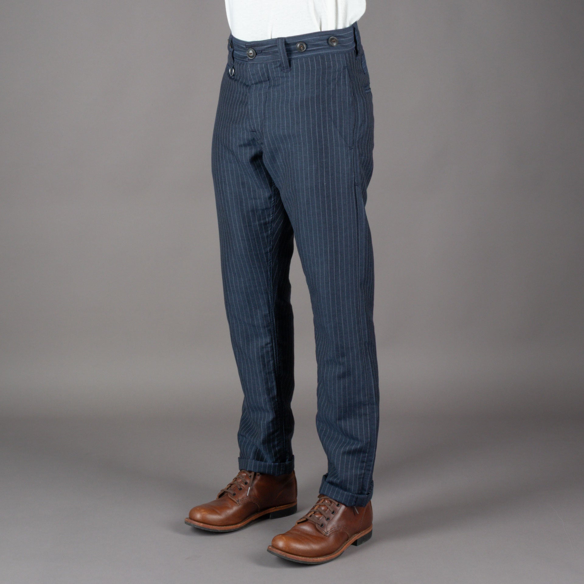 Pike Brothers1923 Buccanoy Pants Chicago BluePantsBritish Parts Lucerne