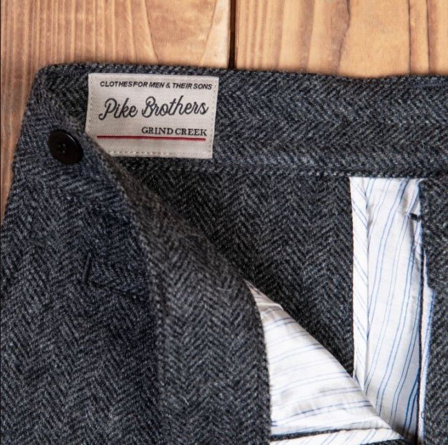 Pike Brothers1923 Buccanoy Trousers Dundee GreyPantsBritish Parts Lucerne