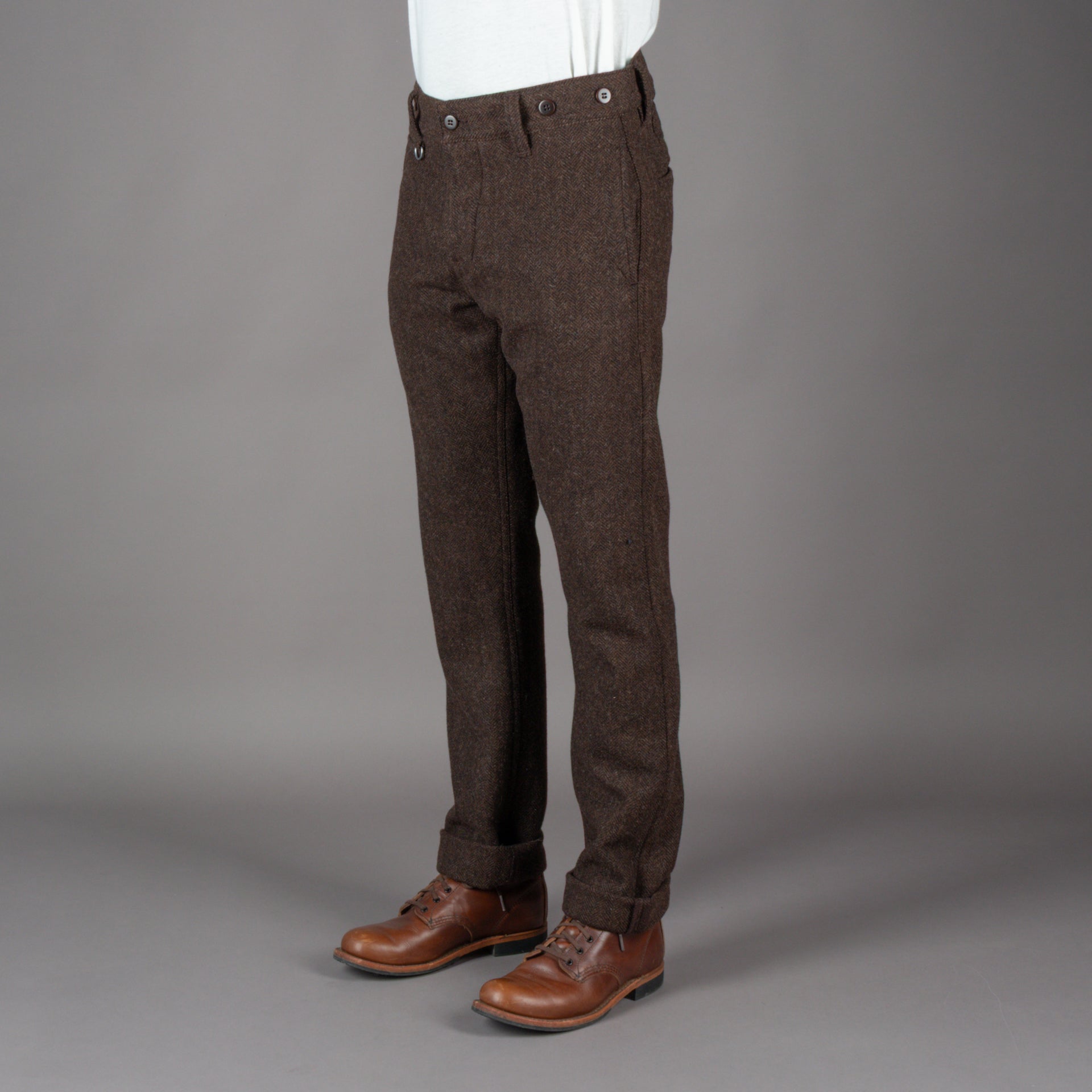 Pike Brothers1923 Buccanoy Trousers Upland BrownTrousersBritish Parts Lucerne