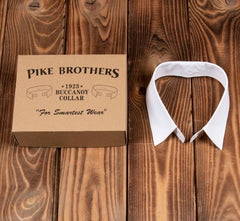 Pike Brothers1923 Buccanoy Collar Starched WhiteShirtBritish Parts Lucerne