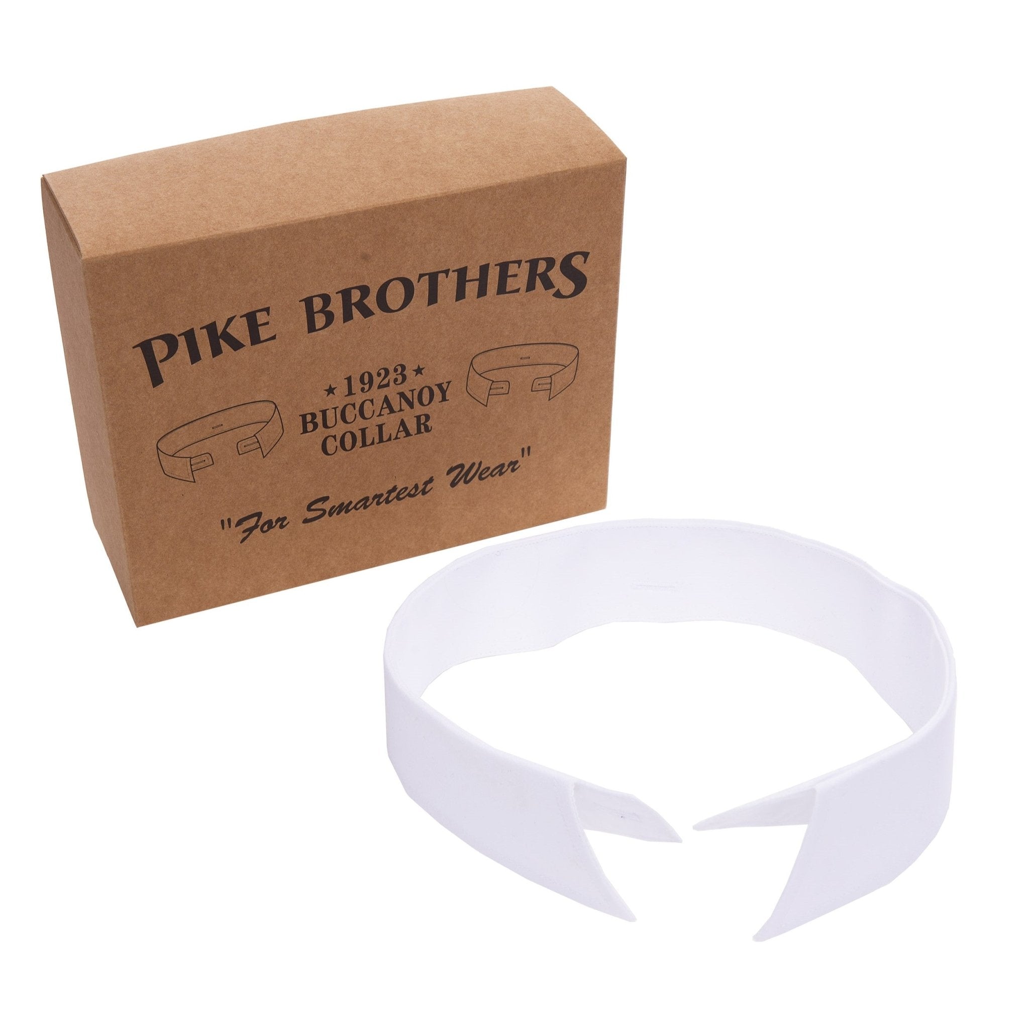 Pike Brothers1923 Buccanoy Collar Starched WhiteShirtBritish Parts Lucerne