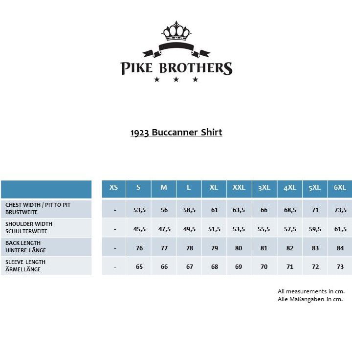 Pike Brothers1923 Buccanoy Shirt 8ozShirtBritish Parts Lucerne