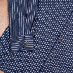 Pike Brothers1923 Buccanoy Shirt Beaumont blueShirtBritish Parts Lucerne