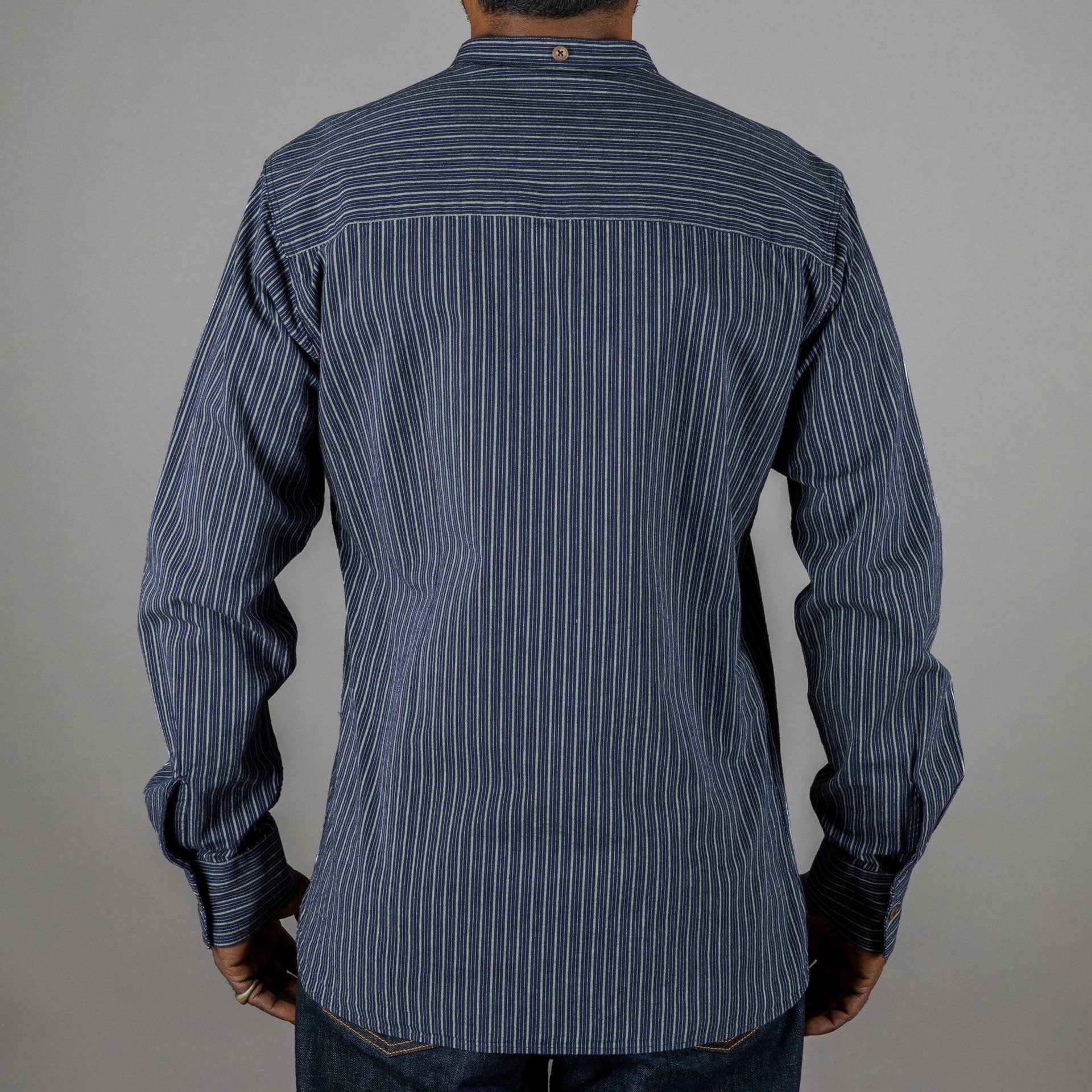 Pike Brothers1923 Buccanoy Shirt Beaumont blueShirtBritish Parts Lucerne