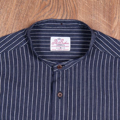 Pike Brothers1923 Buccanoy Shirt Beaumont blueShirtBritish Parts Lucerne