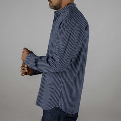 Pike Brothers1923 Buccanoy Shirt Beaumont blueShirtBritish Parts Lucerne