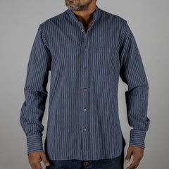 Pike Brothers1923 Buccanoy Shirt Beaumont blueShirtBritish Parts Lucerne