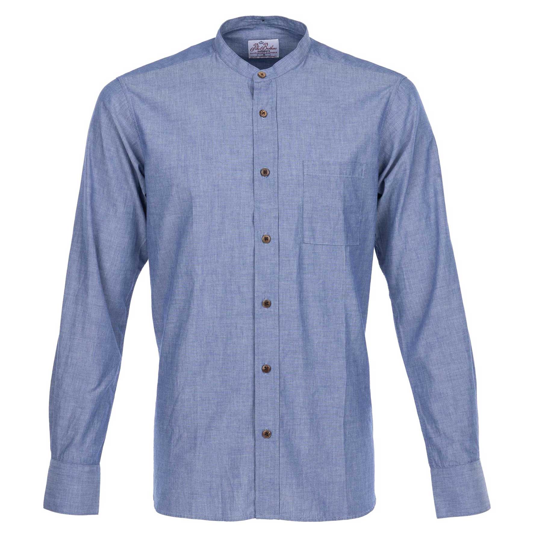 Pike Brothers1923 Buccanoy Shirt Blue ChambrayShirtBritish Parts Lucerne