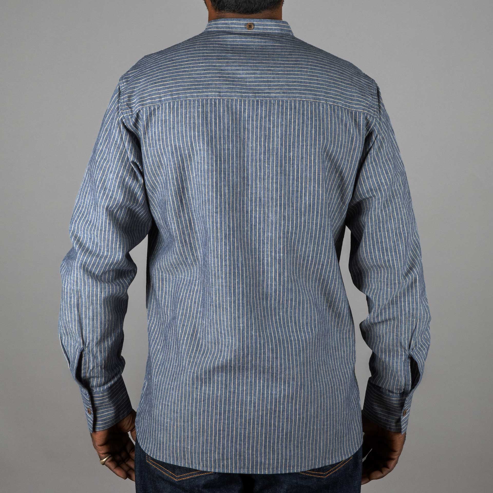 Pike Brothers1923 Buccanoy Shirt Brisbane BlueShirtBritish Parts Lucerne