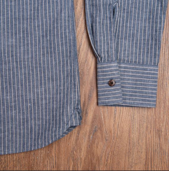 Pike Brothers1923 Buccanoy Shirt Brisbane BlueShirtBritish Parts Lucerne