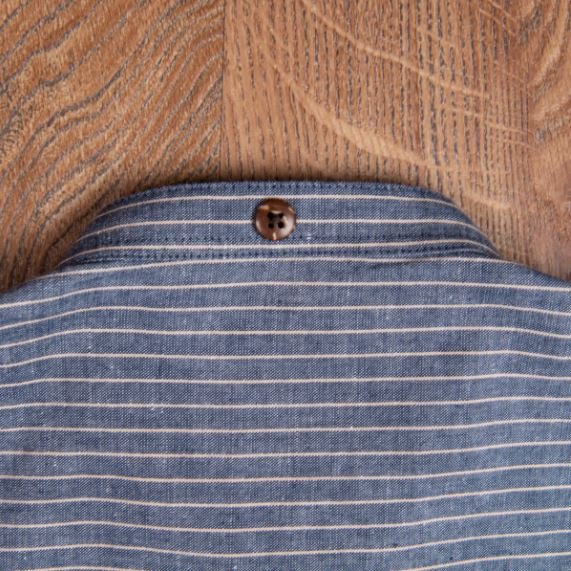 Pike Brothers1923 Buccanoy Shirt Brisbane BlueShirtBritish Parts Lucerne