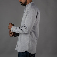 Pike Brothers1923 Buccanoy Shirt Grey StripedShirtBritish Parts Lucerne