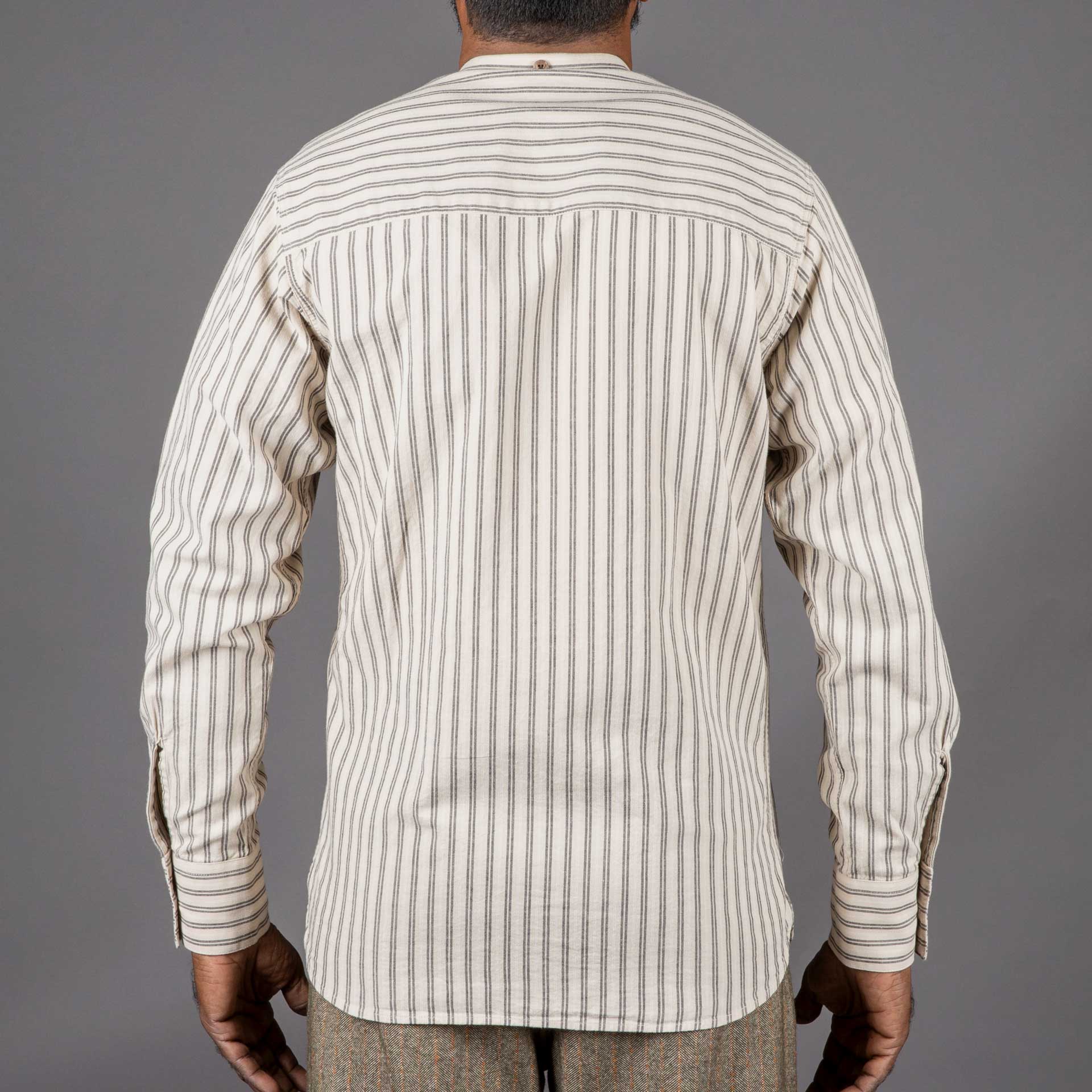 Pike Brothers1923 Buccanoy Shirt Iwaki GreyShirtBritish Parts Lucerne