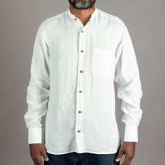 Pike Brothers1923 Buccanoy Shirt Linen EcruShirtBritish Parts Lucerne