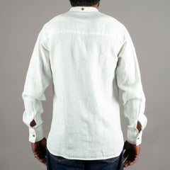 Pike Brothers1923 Buccanoy Shirt Linen EcruShirtBritish Parts Lucerne