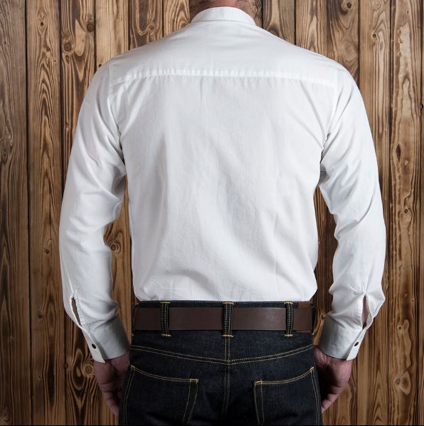 Pike Brothers1923 Buccanoy Shirt White ChambreyShirtBritish Parts Lucerne