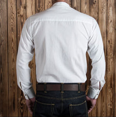 Pike Brothers1923 Buccanoy Shirt White ChambreyShirtBritish Parts Lucerne