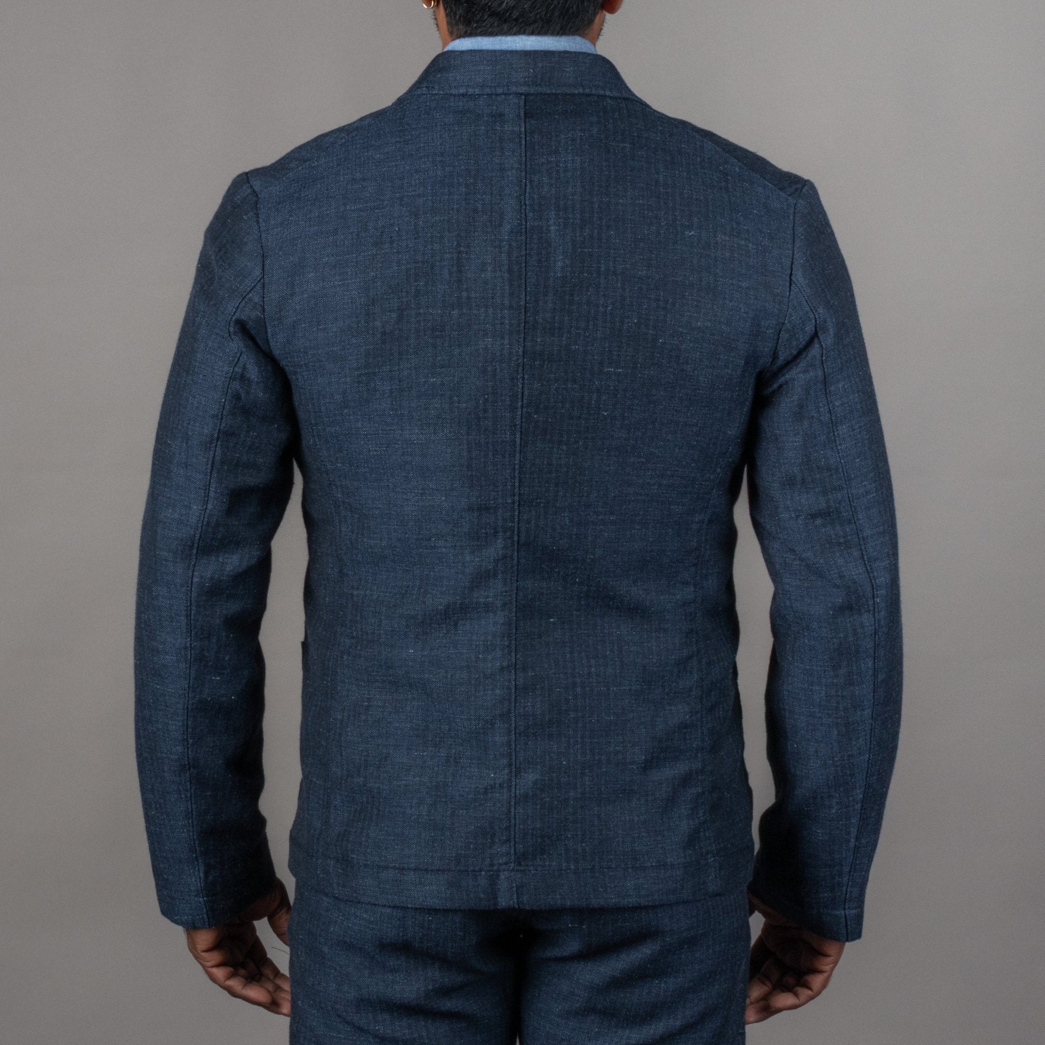 Pike Brothers1927 Harvester Jacket Owen BlueJackenBritish Parts Luzern