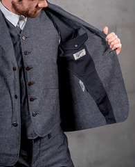 Pike Brothers1927 Harvester Jacket Smoke GreyJacketsBritish Parts Lucerne