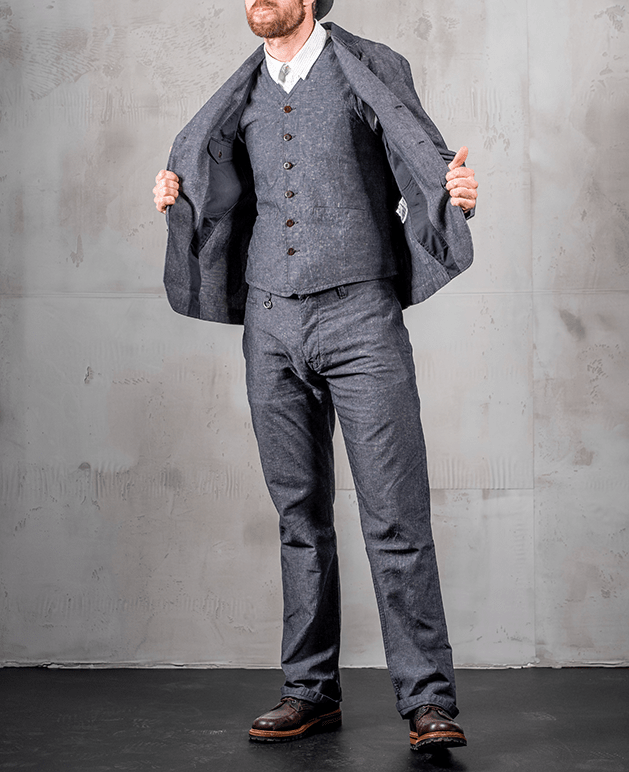 Pike Brothers1927 Harvester Jacket Smoke GreyJacketsBritish Parts Lucerne