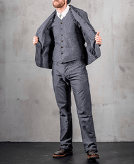 Pike Brothers1927 Harvester Jacket Smoke GreyJacketsBritish Parts Lucerne